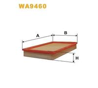 WA9460 FILTRO ARIA PER Saab 900 II 2.5 -24 V6 125 KW 170 CV