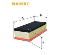 WIX FILTERS WA9597 Filtro aria