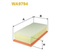 Filtro aria - WIX FILTERS WA9794