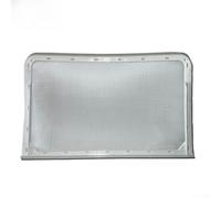 Filtro asciugatrice ricambio WP33001808 compatibile con asciugatrici di marca, efficiente filtro per pelucchi per la manutenzione della lavanderia domestica, costruzione in ABS, bianco, confezione da