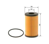 Bosch Filtro olio per auto F 026 407 275 – Protegge olio da fuliggine e particelle metalliche