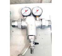 FILTRO AUTOPULENTE FAR 11/4" CON MANOMETRI 3932114 OTTONE 300 MCR 95°