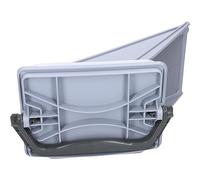 Filtro base HXFilter con telaio per scambiatore di calore compatibile con Whirlpool 481010345281 in asciugatrice