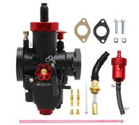 filtro benzina Carburatore 17 19 22 24 26 28mm Carburatore con filtro olio Cavo Choke Per 100cc 125cc 250cc Dirt Pit Bike(22mm)