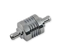 Filtro benzina scanalato per tubo benzina da 3/8" cromato Mcs