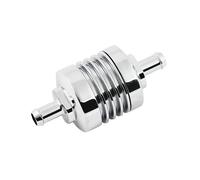 Filtro benzina scanalato per tubo benzina da 5/16" cromato Mcs