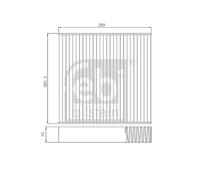 Filtro cabina FEBI BILSTEIN 174913