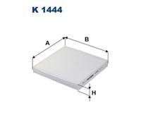 Filtro cabina FILTRON K 1444