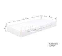 Filtro cabina KNECHT LA 426/S