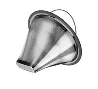 Filtro caffè riutilizzabile in acciaio inox, compatibile con MOCCAMASTER KBGV e KBT Models Maker Single/Double Layer Espresso (doppio strato, per MOCCAMASTER KBGV)