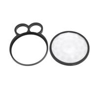 Filtro Caleidoscopio Portatile da 77 Mm, Filtro Prisma in Vetro Ottico in Lega di Alluminio Multiuso per la Fotografia