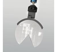 Filtro Caleidoscopio Sottile Portatile Da 90 Mm, Prisma Filtro For Obiettivo Della Fotocamera Di Vari Stili, Prisma In Vetro Ottico For Effetti Speciali, Accessori For Fotocamere(V-neck)