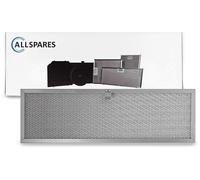 Filtro metallico AllSpares per cappe aspiranti adatto a Novy 563-8015A (500x153x