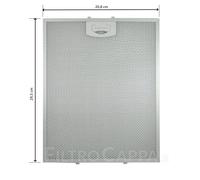 FILTRO CAPPA METALLICO 29,5 x 20,8 CM TECNOWIND 06KA0022 CANDY HOT POINT ARISTON