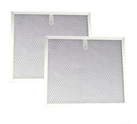 filtro cappa piano cottura 2 filtri antigrasso in metallo for cappa aspirante, 315 x 276 x 9 mm, filtri in alluminio for cappa aspirante, filtro antigrasso in metallo, for cappa aspirante da cucina