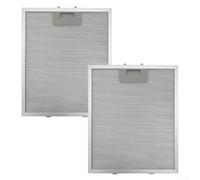 filtro cappa piano cottura 2 filtri for cappa aspirante, 320×260 mm, filtro in rete di alluminio, filtro for cappa aspirante, for molte marche di cappe.