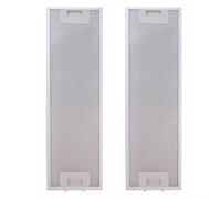 filtro cappa piano cottura 2 filtri for cappa aspirante, 525 x 162 mm, filtro for ventola di estrazione for IAG9SE4 RS6W RSFR8S RS6S, filtro a rete for cappa aspirante