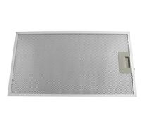 filtro cappa piano cottura Filtro antigrasso in metallo for cappa aspirante 460 x 260 mm, filtro antigrasso in rete metallica, sfiato for cappa aspirante, argento