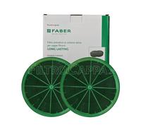 FABER Filtro ai Carboni Attivi Long Lasting FLL8 - KIT 2 C.F. FLL8