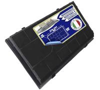 Filtro Carbone Attivo per Cappa Aspirante Cucina 485x48x270/257 mm Tipo 190 con Codice Originale 484000008578 per Whirlpool 902979364/4 per Electrolux C00380119 per Indesit - MADE IN ITALY - MONTERAL