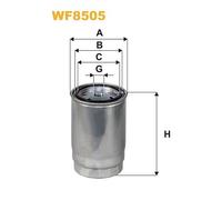 WIX FILTERS Filtro carburante WF8505