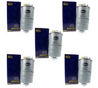 Filtro Carburante 5 X Filtro Diesel SCT ST6121 per Opel Corsa D Van 1.3 CDTI 1,3