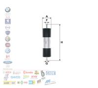 FILTRO GASOLIO CARBURANTE WIX PER AUDI A6 SEAT EXEO 2.0 TDI 163 136 170 120 CV