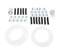 Filtro carburante benzina Kit di 2 tubi carburante per auto da con filtro e fascetta stringitubo per serbatoio riscaldatore sostituire
