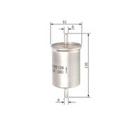 F026402124 Filtro Bosch Gasolio