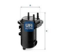 Filtro carburante Cartuccia filtro 24.014.00 UFI per RENAULT MEGANE II SCÉNIC II