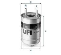 UFI 25.077.00 Filtro olio