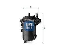 UFI 24.132.00 Filtro carburante