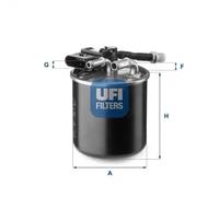 UFI Filters 24.151.00 Filtro Carburante