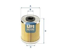 Filtro carburante Cartuccia filtro 26.695.00 UFI per NISSAN RENAULT OPEL