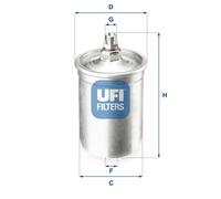 UFI 53.095.00 Filtro abitacolo