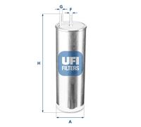 UFI 53.256.00 Filtro abitacolo