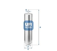 UFI 53.260.00 Filtro abitacolo