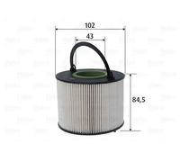 VALEO 587075 Filtro carburante
