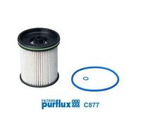 Filtro carburante Cartuccia filtro C877 PURFLUX per OPEL ASTRA K