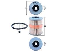 MAHLE ORIGINAL Filtro Carburante KX 206D Filtro Combustibile RENAULT,NISSAN,VOLVO,SCÉNIC II (JM0/1_),MEGANE II Station wagon (KM0/1_)