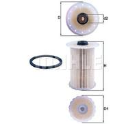 Knecht KX 229D Filtro Motore