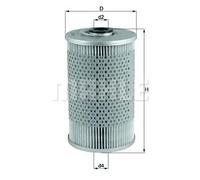 Filtro carburante Cartuccia filtro KX 37 MAHLE