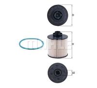 Filtro carburante Cartuccia filtro KX 420D KNECHT per CITROËN PEUGEOT FORD DS