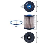 Knecht Filter – Filtro carburante KX567D cartuccia per Opel Insignia B Grand Sport (Z18) 2017-