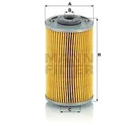 Filtro carburante Cartuccia filtro P 707 MANN-FILTER per MERCEDES-BENZ PEUGEOT