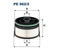 Filtro carburante Cartuccia filtro PE 962/2 FILTRON per MERCEDES-BENZ CLASSE S