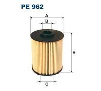 Filtro carburante Cartuccia filtro PE 962 FILTRON per MERCEDES-BENZ CLASSE C CLK