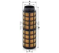 Filtro carburante Cartuccia filtro PU 7017 z MANN-FILTER per IVECO