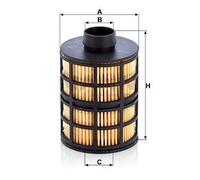 Filtro carburante Cartuccia filtro PU 723 x MANN-FILTER per FIAT CHEVROLET OPEL