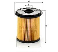 Filtro carburante Cartuccia filtro PU 822 x MANN-FILTER per RENAULT DACIA